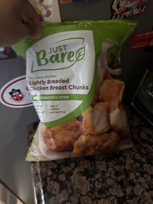 Lightly Breaded Chicken Breast Chunks