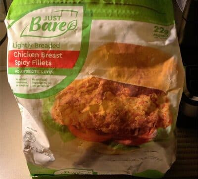 lightly breaded chicken breast spicy fillets