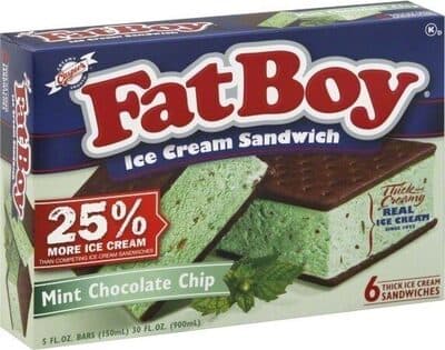 Fatboy ice cream sandwich