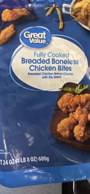 Breaded Boneless Chicken Bites