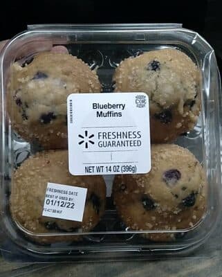 Blueberry muffins