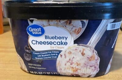 Blueberry Cheescake Icecream