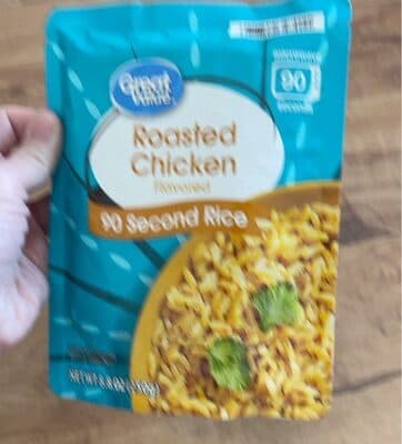 90 second rice roasted chicken