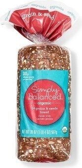 Organic 24 grains & seeds bread