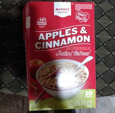 Apples & Cinnamon Instant Oatmeal