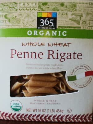 Whole Wheat Penne Rigate