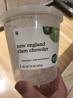 New england clam chowder