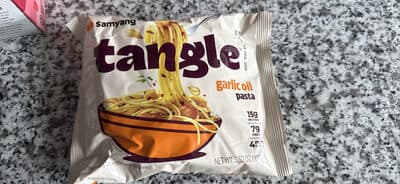 tangle garlic oil pasta