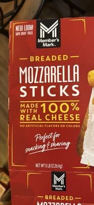 Breaded Mozzarella Sticks