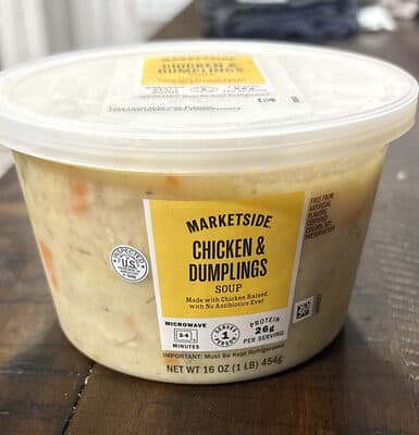 CHICKEN & DUMPLINGS SOUP