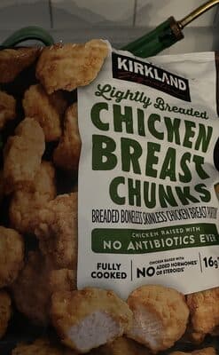 Chicken breast chunks