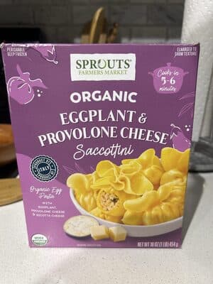 Eggplant & Provolone Cheese Saccottini