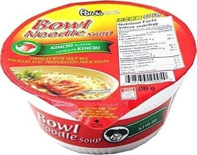 Kimchi noodle bowl