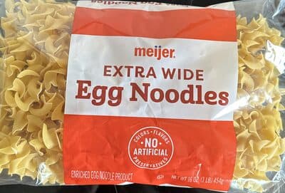 Egg Noodles extra wide