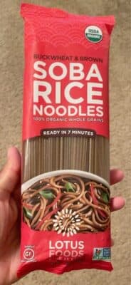 Organic Buckwheat & Brown Rice Soba Rice Noodles