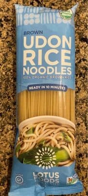 Brown Udon Rice Noodles