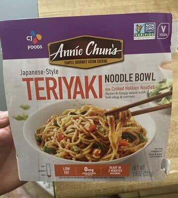 Japanese-Style Teriyaki Noodle Bowl