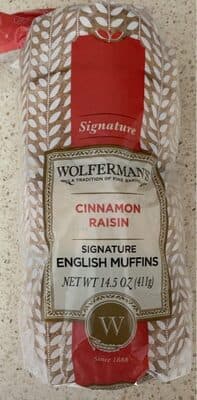 English Muffins - Cinnamon Raisin