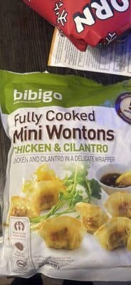 Fully Cooked Mini Wontons Chicken & Cilantro