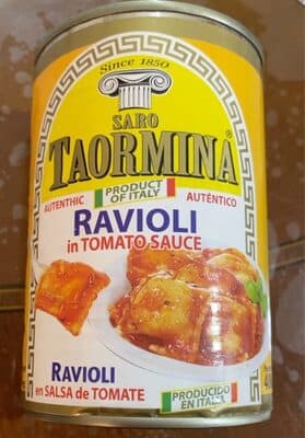 Ravioli in tomato sauce