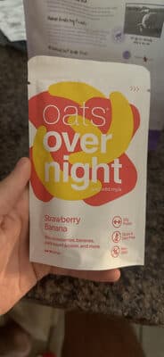 Strawberry banana Oats