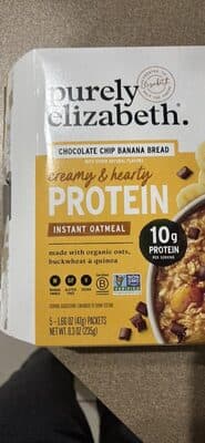 CHOCOLATE CHIP BANANA BREAD INSTANT OATMEAL