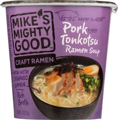 Pork Tonkotsu Ramen Soup