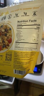 HONEY NUT sweet & crunchy nut granola