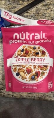 protein nut granola TRIPLE BERRY