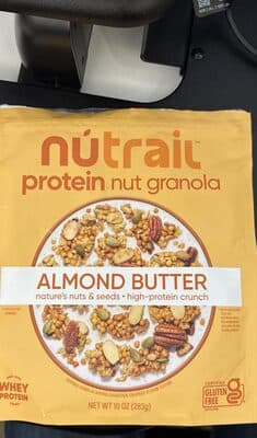 Protein nut granola almond butter