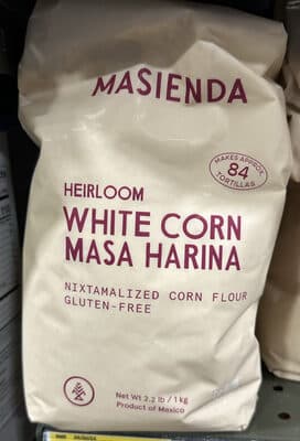 Heirloom White Corn Masa Harina