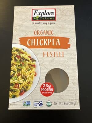 Organic Chickpea Fusilli (TH)