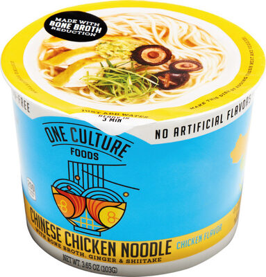 Culture foods chinese chicken noodle with b broth