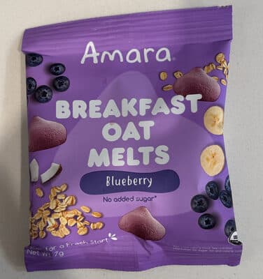 Breakfast Oat Melts Blueberry