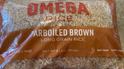 Parboiled Brown Long Grain Rice