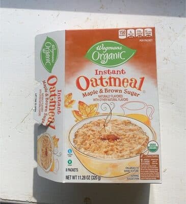 Maple & Brown Sugar Instant Oatmeal