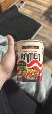 Beef Flavored Ramen