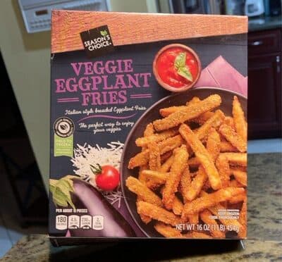 Veggie eggplant fries