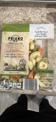 Tri-Color Three Cheese Tortellini