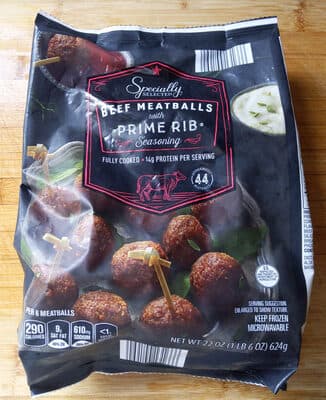 Specially Selected Beef Meatballs With Prime Rib Seasoning