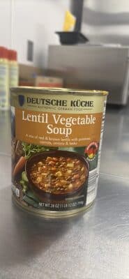 Lentil Vegetable Soup