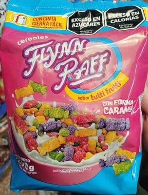 Cereales Flynn Paff sabor a tutti frutti