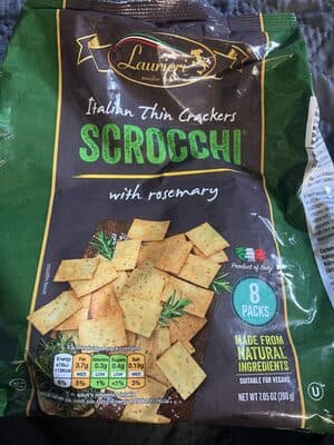 Italian thin crackers, Scrocchi