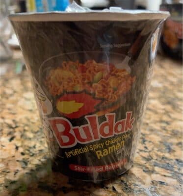 Buldak Artificial Spicy Chicken Flavour Ramen