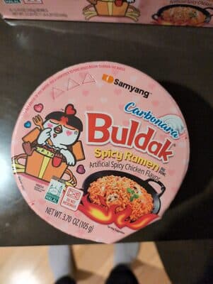 Buldak Carbonara